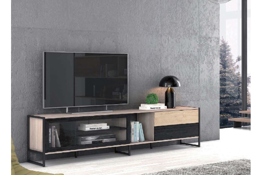 Mueble de Tv con patas Moderno Ref.212 3113