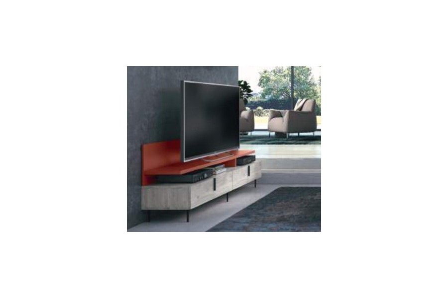 Mueble de Tv con patas Moderno Ref.817 195