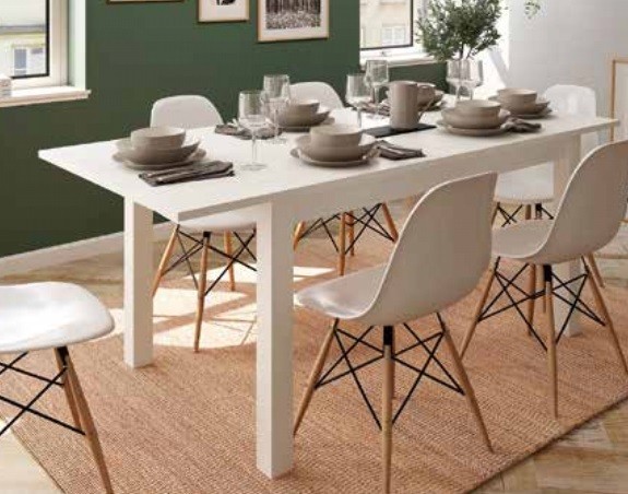 Mesa de Comedor cuadrada extensible barata en Pamplona Navarra