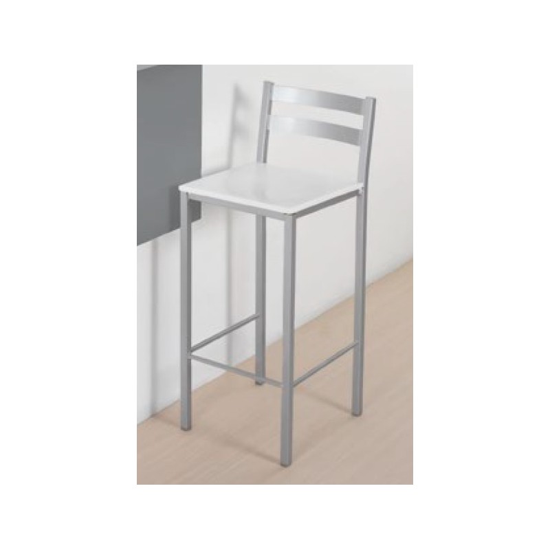 Mesa alta de cocina rectangular fija con tapa de cristal (varias medidas)  Ref.Sena2 2310