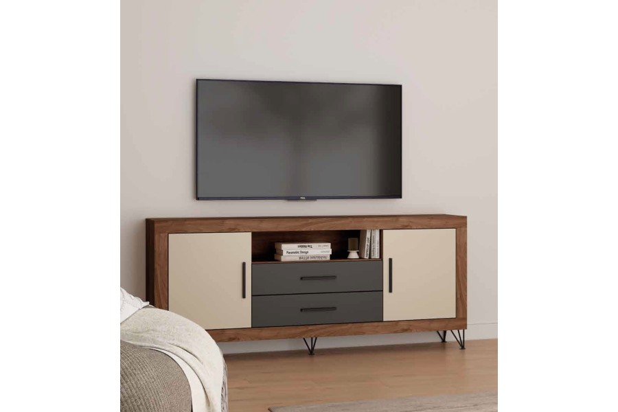 Mueble de Tv con patas Moderno Ref.45 399m