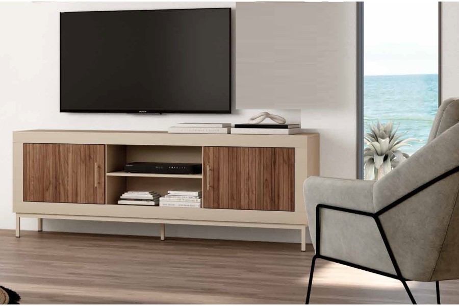 Mueble de Tv con patas Moderno Ref.46 399m