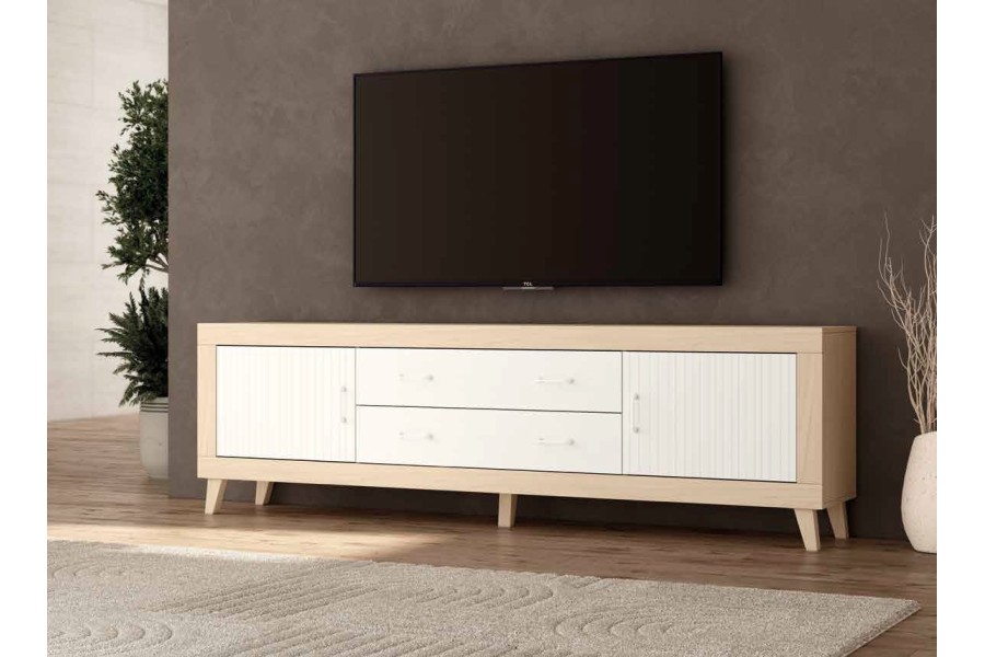 Mueble de Tv con patas Moderno Ref.65 399m