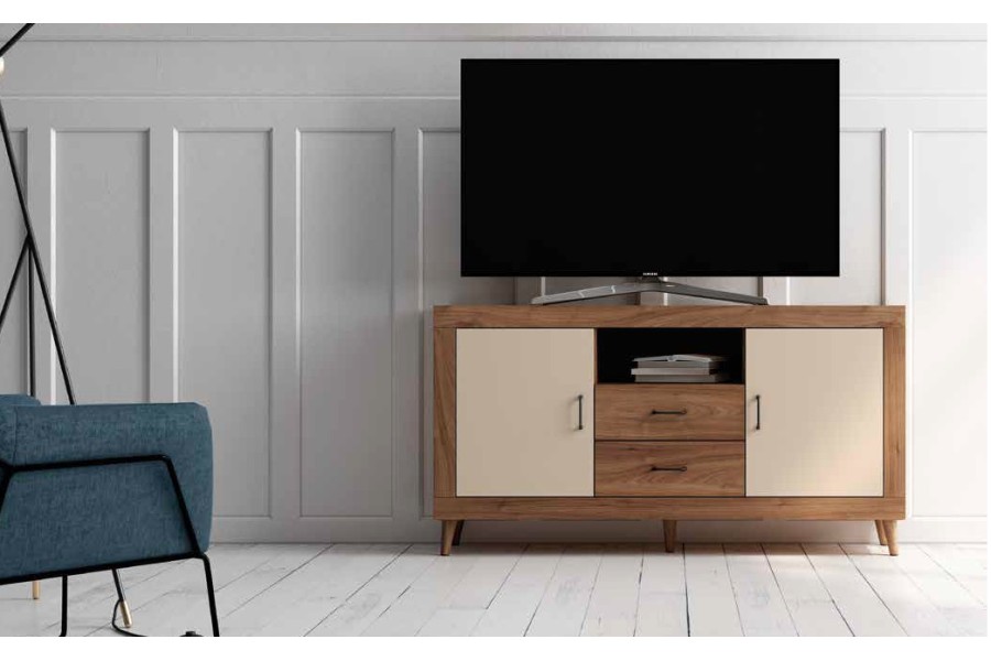 Mueble de Tv con patas Moderno Ref.79 399m