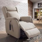 Sillón Relax eléctrico POWER LIFT con 2 MOTORES Ref.Ron 253