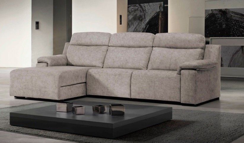 Chaise longue con 2 Relax Motor con 6 cm de Visco REF.Paula 10190 Chaise longue con 2 Relax Motor con 6 cm de Visco REF.Paula 10190