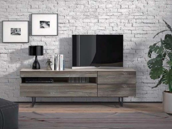 Mueble de Tv con patas Moderno Ref.75 3113