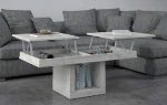 Mesa de centro elevable doble Ref.350 3113
