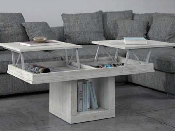 Mesa de centro elevable doble Ref.350 3113