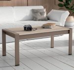 Mesa de centro elevable con pata metálica de estilo industrial de 104 cm x 54 cm Ref.2125 2377