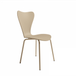 Silla de polipropileno con patas metálicas Ref.Ber 399