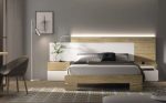 Dormitorio de matrimonio moderno con luces led opcional Ref.03 1007