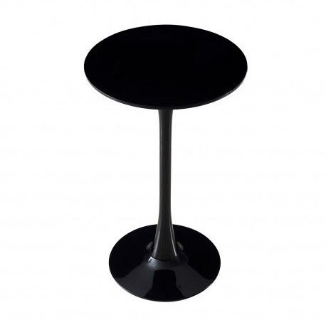 Mesa alta cuadrada fija metálica de 60 cm x 60 cm Ref.5044 10201