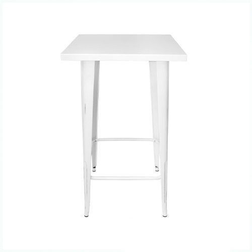 Mesa alta cuadrada fija metálica de 60 cm x 60 cm Ref.4145 10201 Mesa alta cuadrada fija metálica de 60 cm x 60 cm Ref.4145 10201