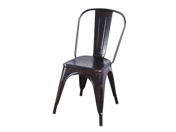 Silla de metal envejecido de estilo industrial Ref.4067 10201