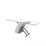 Mesa de centro fija de 110x60 de cristal Ref.3658 10201