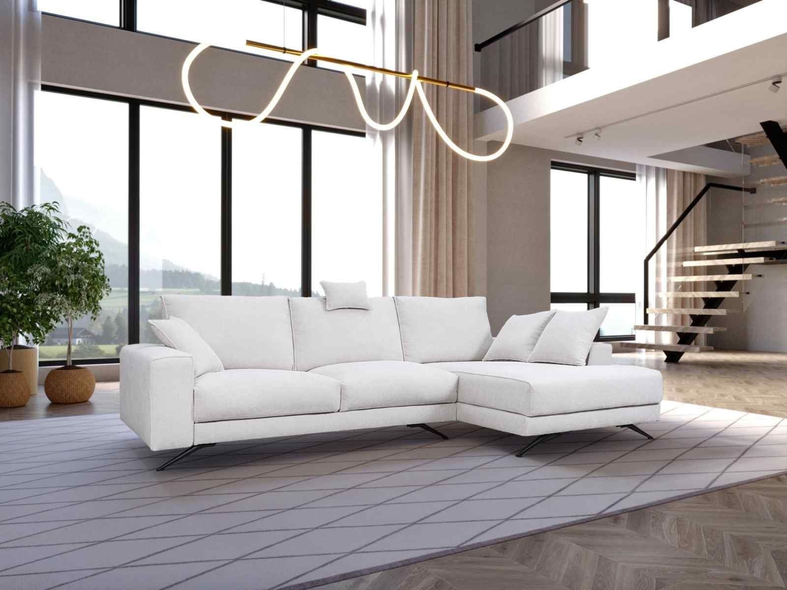 Chaise longue de diseño de respaldo bajo con patas con asientos fijos REF.Helsin 3213 Chaise longue de diseño de respaldo bajo con patas con asientos fijos REF.Helsin 3213