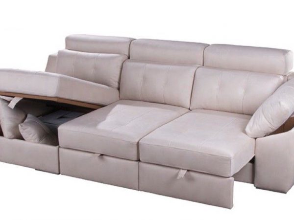 Chaise longue con asientos Deslizantes por carro con arcón REF.Time 3213