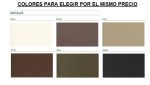 Mesa de Comedor rectangular fija con patas metálicas Ref.4122 2377