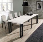 Mesa consola Extensible con patas metálicas Ref.2900a 2377