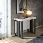 Mesa consola Extensible con patas metálicas Ref.2900a 2377