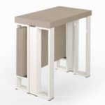 Mesa consola Extensible con patas metálicas Ref.2900b 2377