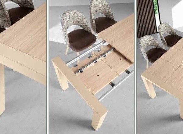 Mesa de Comedor rectangular extensible Ref.27622a 2377