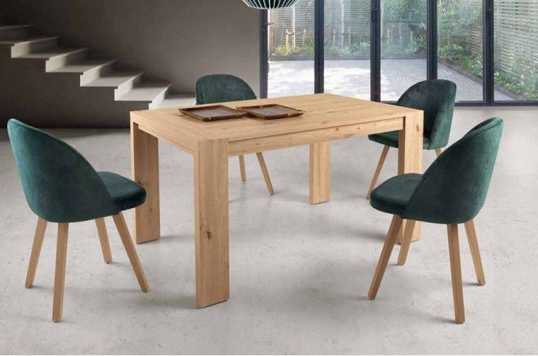 Mesa de Comedor rectangular extensible Ref.24822a 2377 Mesa de Comedor rectangular extensible Ref.24822a 2377