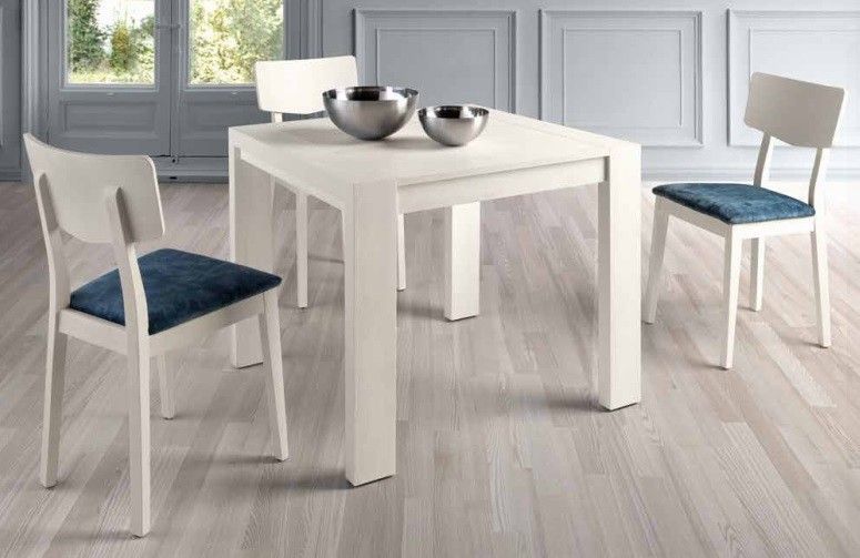 Mesa de Comedor cuadrada Extensible Ref.24620a 2377 Mesa de Comedor cuadrada Extensible Ref.24620a 2377