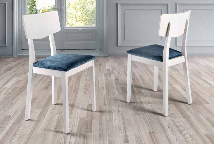 Silla de comedor lacada o madera Ref.119 2377 Silla de comedor lacada o madera Ref.119 2377