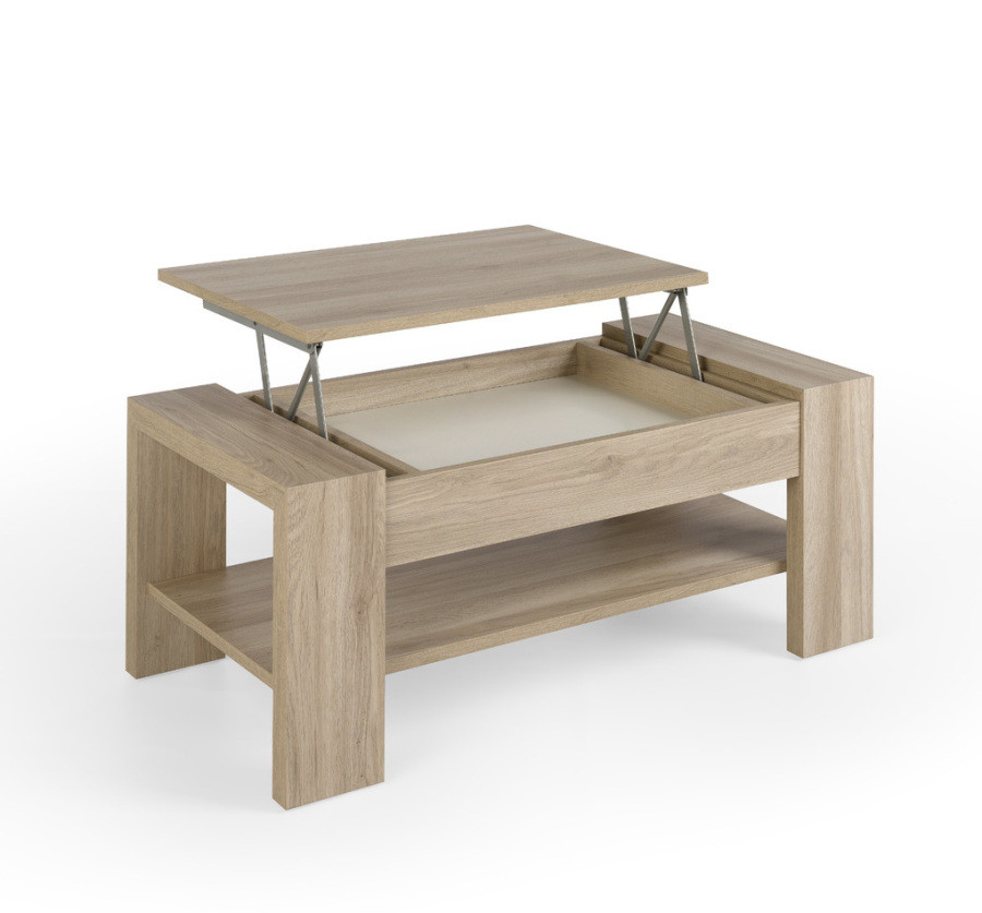 Mesa de centro elevable de 104 cm x 54 cm Ref.22525 2377 Mesa de centro elevable de 104 cm x 54 cm Ref.22525 2377
