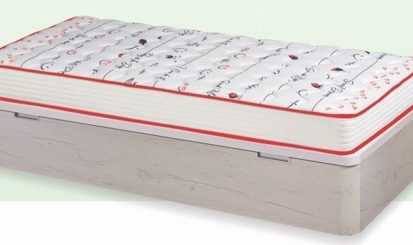 Pack Colchón Visco muelles + Canapé lateral REF.200-Nantes 3175