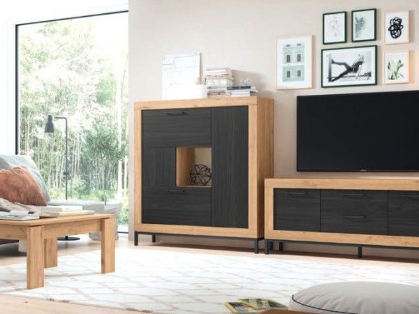 Mueble de Salón Moderno con patas Ref.007 1443G