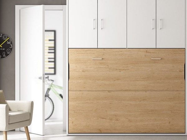 Cama abatible horizontal matrimonio de 135x190 REF.233 399Lid
