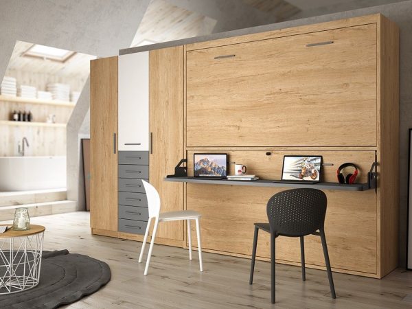 Litera Abatible Horizontal con mesa REF.241 399Lid