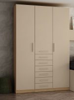 Armario 3 puertas batientes con 6 cajones Ref.CNL084 399