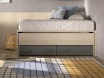 Cama con cajones Compacto REF.011 1010B
