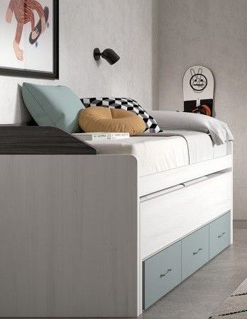Cama con cajones Compacto REF.015 1010B