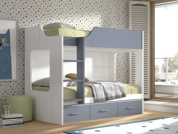 Litera Fija juvenil con escalera REF.30 1010B