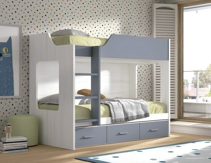 Litera Fija juvenil con escalera REF.30 1010B Litera Fija juvenil con escalera REF.30 1010B
