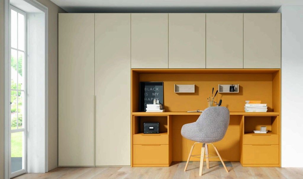 Dormitorio juvenil con puente y mesa de estudio REF.78 2540 Dormitorio juvenil con puente y mesa de estudio REF.78 2540