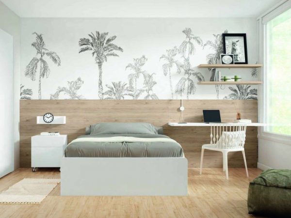 Dormitorio juvenil para cama de 135x190 REF.072 2540