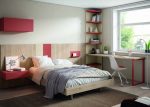 Dormitorio juvenil para cama de 135x190 REF.073 2540