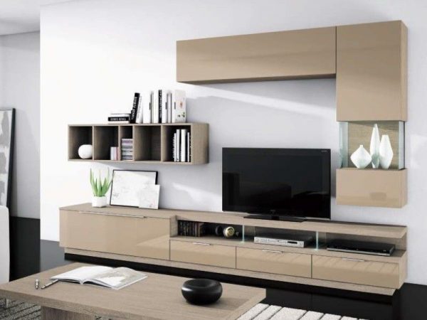 Mueble de Salón con frentes lacados Ref.711 1016