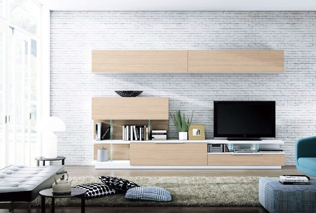 Mueble de Salón con frentes lacados Ref.712 1016 Mueble de Salón con frentes lacados Ref.712 1016