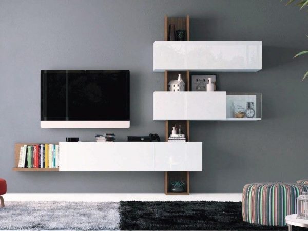 Mueble de Salón con frentes lacados Ref.714 1016