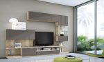 Mueble de Salón con frentes lacados Ref.715 1016