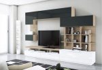 Mueble de Salón con frentes lacados Ref.716 1016