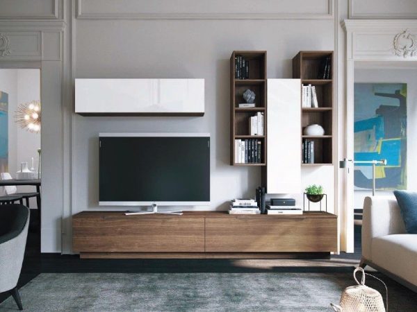 Mueble de Salón con frentes lacados Ref.717 1016