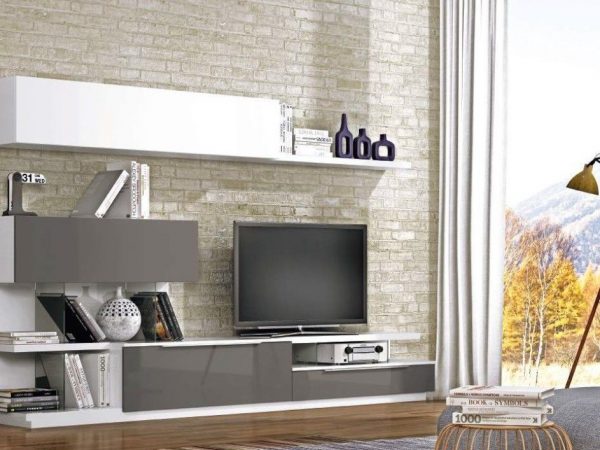 Mueble de Salón con frentes lacados Ref.733 1016